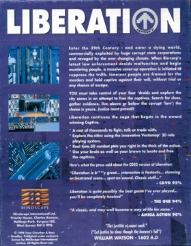 Liberation - Captive II (OCS & AGA)_Disk1 box cover back